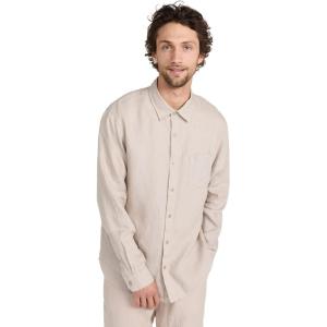 imageVince Mens Westlight Plaid ShirtBeach Sand