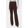 imageVince Womens Mid Rise Tailored Flare PantsDeep Espresso