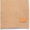 imageVince Mens Cashmere Blend Shaker Stitch Rib Knit ScarfCamel