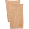 imageVince Mens Cashmere Blend Shaker Stitch Rib Knit ScarfCamel