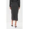 imageVince Womens Waist Draped Midi SkirtDk H Grey