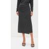 imageVince Womens Waist Draped Midi SkirtDk H Grey