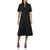 imageVince Womens SS Shirt DressBlack