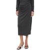imageVince Womens Waist Draped Midi SkirtDk H Grey
