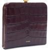 imageVince womens CROCO FRAME WALLETBORDEAUX