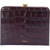 imageVince womens CROCO FRAME WALLETBORDEAUX