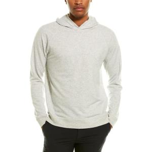 imageVince Mens Twill Popover HoodieH Leche