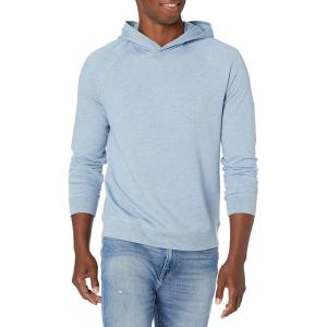 imageVince Mens Twill Popover HoodieH Morning Blue
