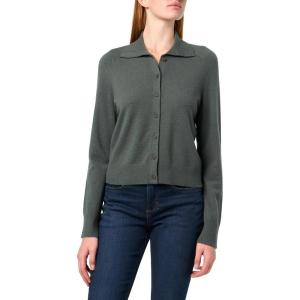 imageVince Womens Button Up Polo CardiganMalachite