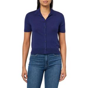 imageVince Womens Collared Button UpDeep Iris