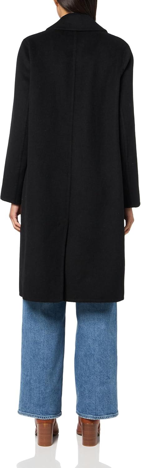 imageVince womens Classic Straight CoatBlack