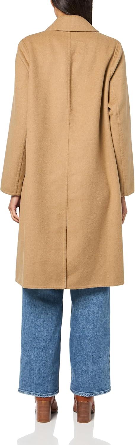 imageVince womens Classic Straight CoatCamello
