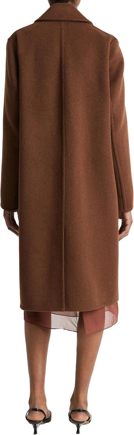imageVince womens Classic Straight CoatDeep Oak