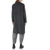 imageVince womens Classic Straight CoatCharcoal