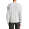 imageVince Mens Geo Jacquard Crew SweaterH GreyClassic Cream