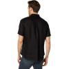 imageVince Mens Linen Short Sleeve ShirtBlack