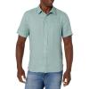 imageVince Mens Linen Short Sleeve ShirtPoolside