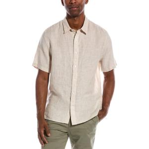 imageVince Mens Morningside Stripe SSBeach Sand