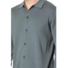 imageVince Mens Merino Button DownDusty Teal