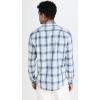 image:imageVince Mens Seaside Plaid LSSurf Mist