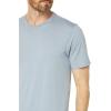 image:imageVince Mens Short Sleeve Pima Crew Neck TeeChalk Blue