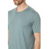 image:imageVince Mens Short Sleeve Pima Crew Neck TeeLt Dusty Teal