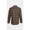 image:imageVince Mens Windowpane Plaid Long SleeveStone Charcoal