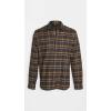image:imageVince Mens Windowpane Plaid Long SleeveStone Charcoal