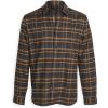 image:imageVince Mens Windowpane Plaid Long SleeveStone Charcoal
