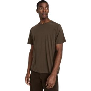 image:imageVince Mens Short Sleeve Pima Crew Neck TeeOlive Cove