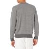 image:imageVince Mens Birdseye Raglan Long Sleeve CrewMed H GreyDeco Cream
