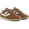 image:imageVince Womens Oasis Runner SneakersBrown SuedeWhite Leather
