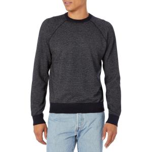 image:imageVince Mens Birdseye Raglan Long Sleeve CrewCoastalMed H Grey