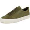 Olive Smoke Green Suede