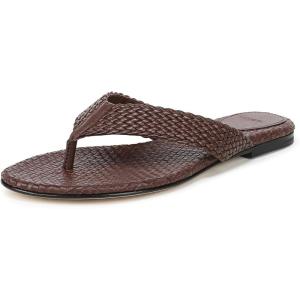 image:imageVince womens Lotus ThongMolton Brown Woven Leather