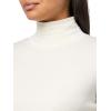 image:imageVince Womens Elbow SLV TurtleneckOffwhite