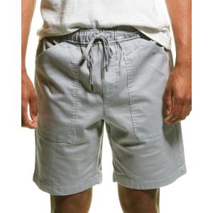 image:imageVince Mens Garment Dye Canvas ShortCity Blue