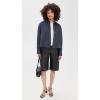 image:imageVince Womens Cropped Button Down ShirtIndigo