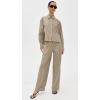 image:imageVince Womens Cropped Button Down ShirtLt Wheatstone Check