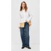 image:imageVince Womens Cropped Button Down ShirtOptic White