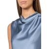 image:imageVince Womens Cropped Cowl Neck TopAzul