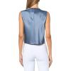 image:imageVince Womens Cropped Cowl Neck TopAzul