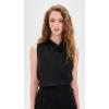 image:imageVince Womens Cropped Cowl Neck TopBlack