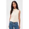 image:imageVince Womens Cropped Cowl Neck TopFlax