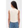 image:imageVince Womens Cropped Cowl Neck TopFlax
