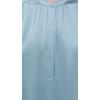 image:imageVince Womens Gathered Neck Cap Sleeve Silk BlouseDel Mar