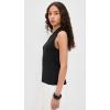 image:imageVince Womens High V Shell TankBlack