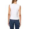 image:imageVince Womens High V Shell TankOptic White
