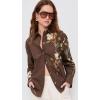 image:imageVince Womens Placed Cream Iris Button DownDk Bark