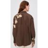 image:imageVince Womens Placed Cream Iris Button DownDk Bark